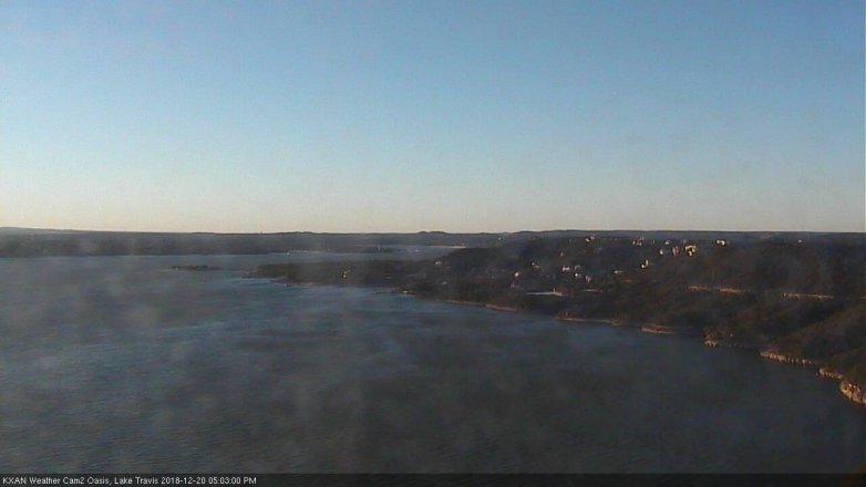 Lake Travis webcam, December 20, 2018 4:05 PM CT