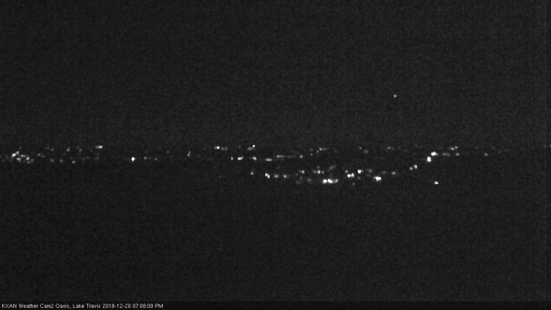 Lake Travis webcam, December 20, 2018 6:10 PM CT