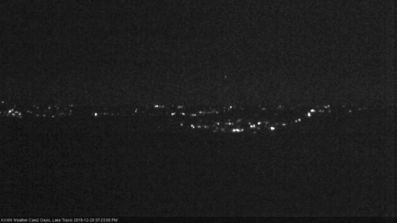 Lake Travis webcam, December 20, 2018 6:25 PM CT