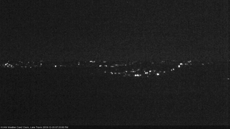 Lake Travis webcam, December 20, 2018 6:35 PM CT