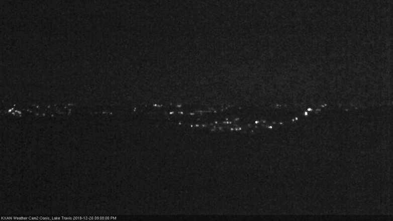 Lake Travis webcam, December 20, 2018 8:10 PM CT