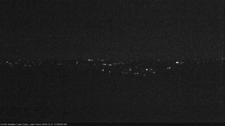 Lake Travis webcam, December 20, 2018 12:00 AM CT