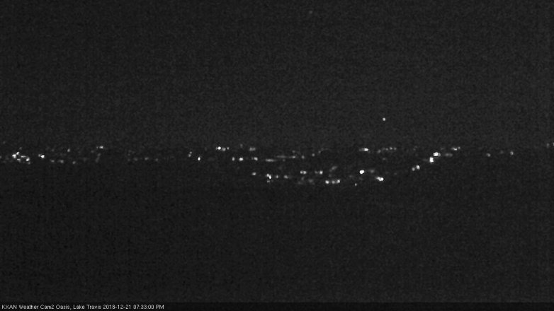 Lake Travis webcam, December 21, 2018 6:35 PM CT