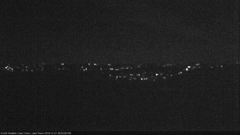 Lake Travis webcam, December 21, 2018 8:55 PM CT