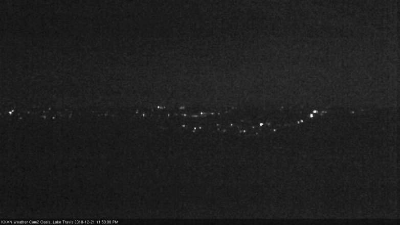 Lake Travis webcam, December 21, 2018 10:55 PM CT
