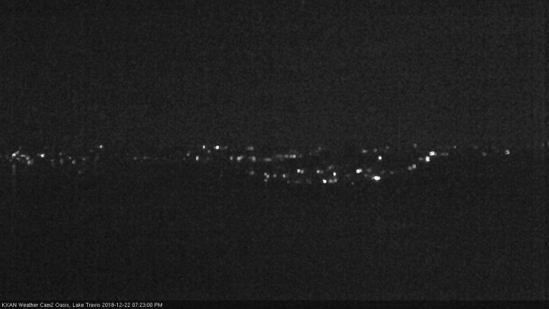 Lake Travis webcam, December 22, 2018 6:25 PM CT