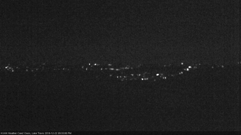 Lake Travis webcam, December 22, 2018 8:35 PM CT