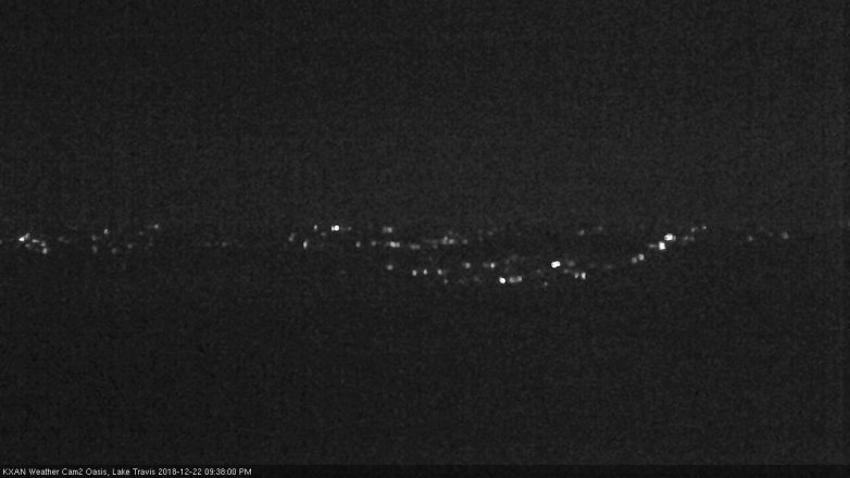 Lake Travis webcam, December 22, 2018 8:40 PM CT