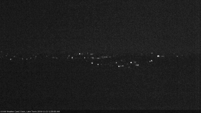 Lake Travis webcam, December 22, 2018 12:00 AM CT