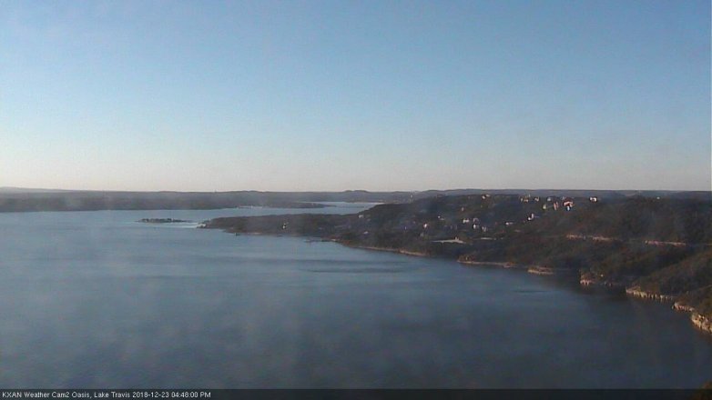 Lake Travis webcam, December 23, 2018 3:50 PM CT