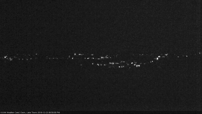 Lake Travis webcam, December 23, 2018 6:00 PM CT