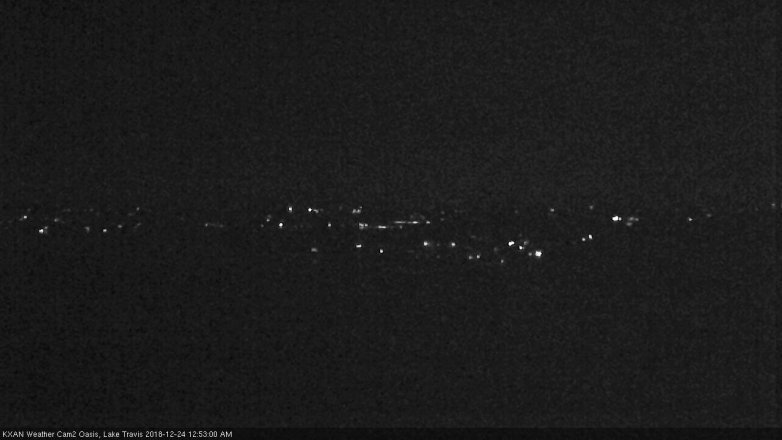 Lake Travis webcam, December 23, 2018 11:55 PM CT