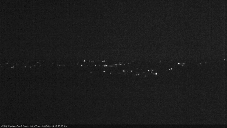 Lake Travis webcam, December 23, 2018 12:00 AM CT