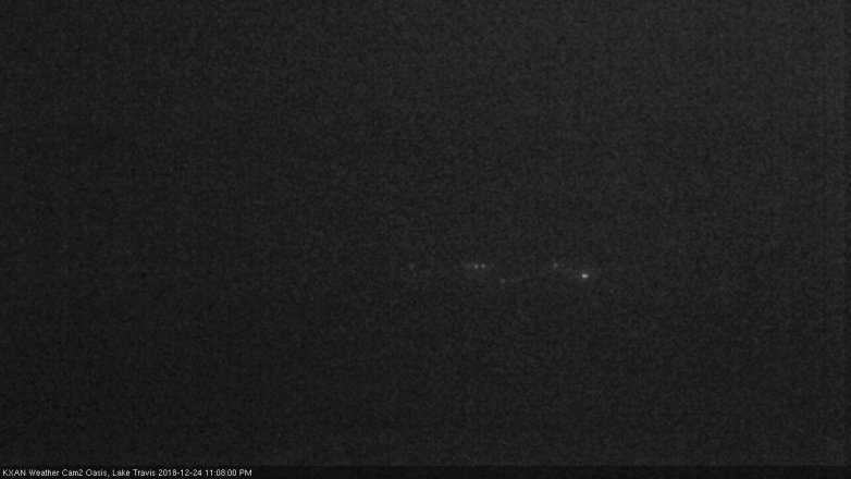 Lake Travis webcam, December 24, 2018 10:10 PM CT