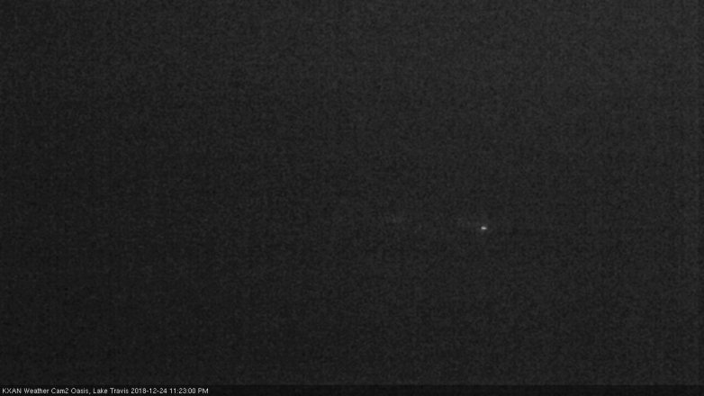 Lake Travis webcam, December 24, 2018 10:25 PM CT