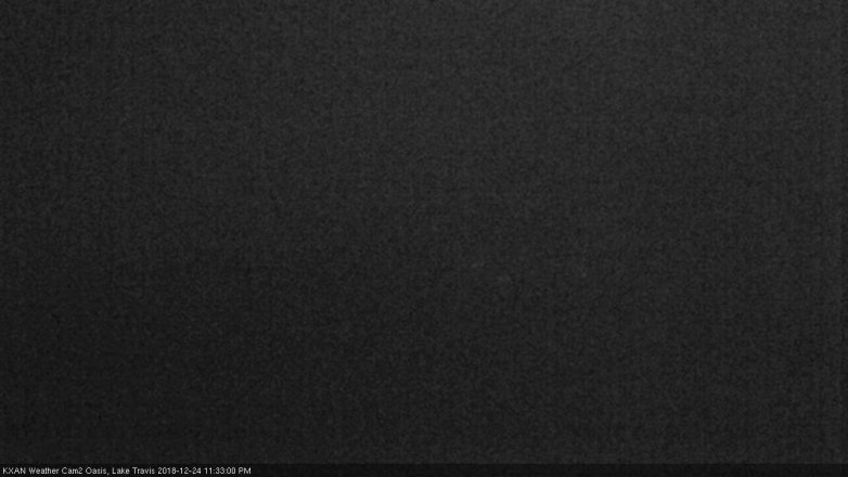 Lake Travis webcam, December 24, 2018 10:35 PM CT