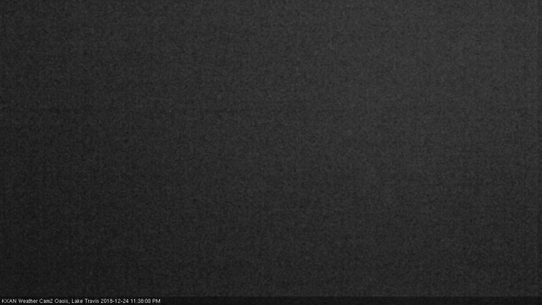 Lake Travis webcam, December 24, 2018 10:40 PM CT