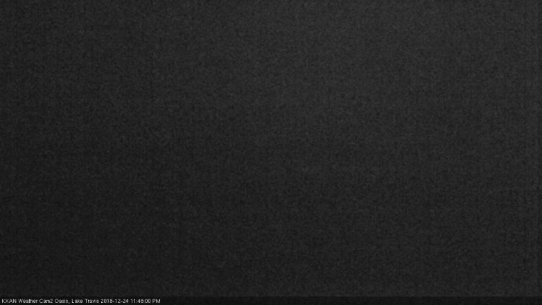 Lake Travis webcam, December 24, 2018 10:50 PM CT