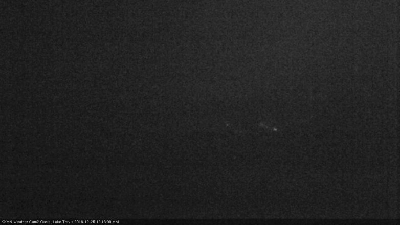 Lake Travis webcam, December 24, 2018 11:15 PM CT