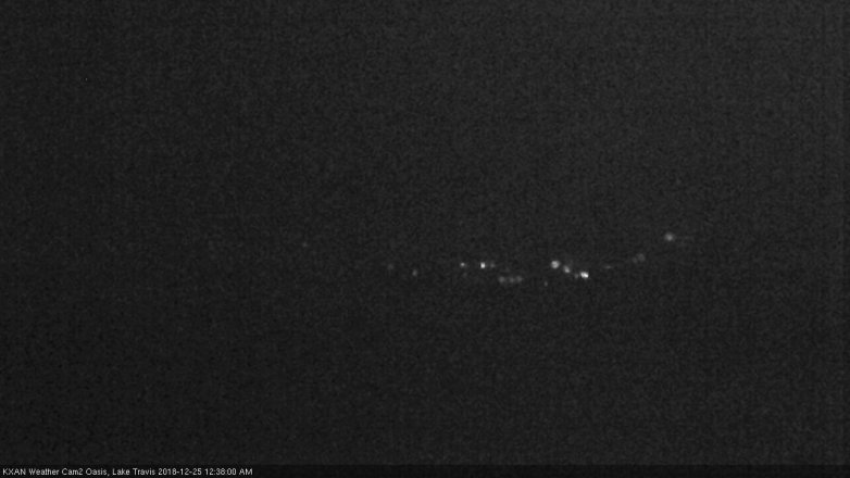 Lake Travis webcam, December 24, 2018 11:40 PM CT