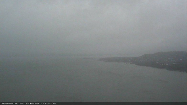 Lake Travis webcam, December 26, 2018 9:10 AM CT