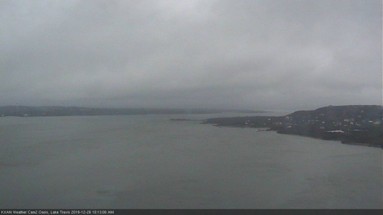 Lake Travis webcam, December 26, 2018 9:15 AM CT