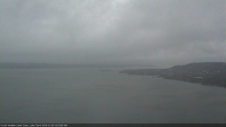 Lake Travis webcam, December 26, 2018 9:25 AM CT