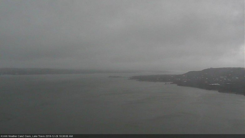 Lake Travis webcam, December 26, 2018 9:40 AM CT