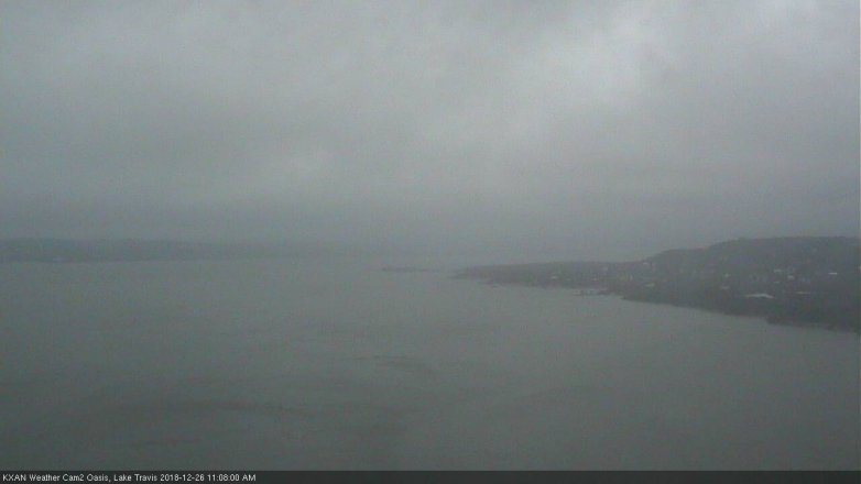 Lake Travis webcam, December 26, 2018 10:10 AM CT