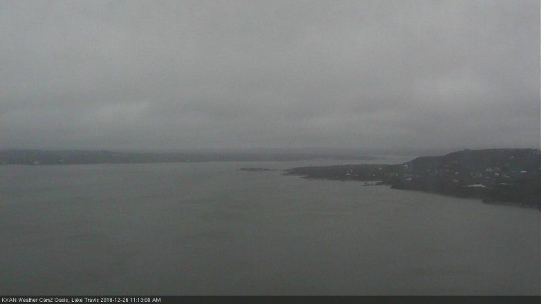 Lake Travis webcam, December 26, 2018 10:15 AM CT