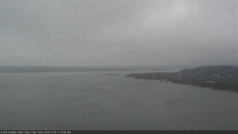 Lake Travis webcam, December 26, 2018 10:20 AM CT