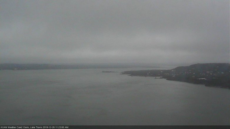 Lake Travis webcam, December 26, 2018 10:25 AM CT