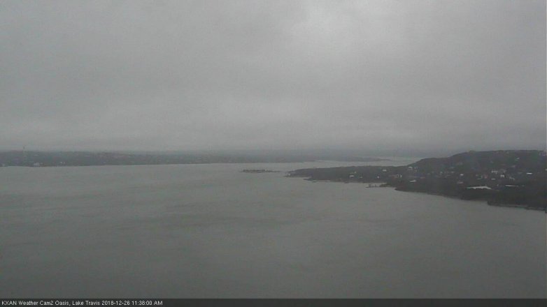 Lake Travis webcam, December 26, 2018 10:40 AM CT