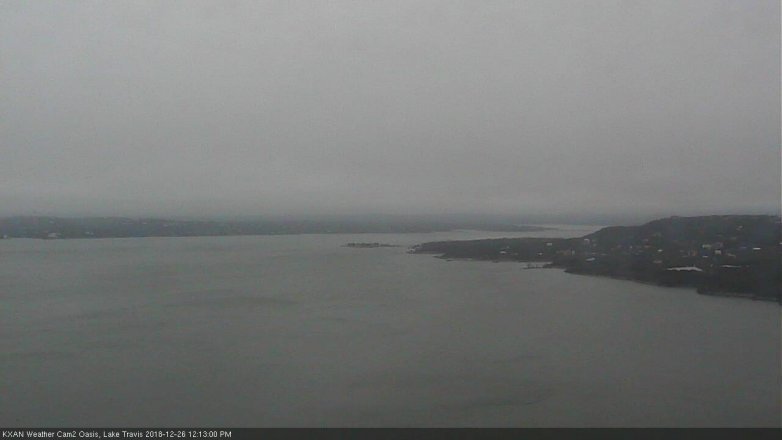 Lake Travis webcam, December 26, 2018 11:15 AM CT