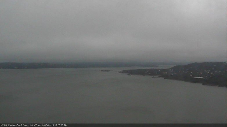 Lake Travis webcam, December 26, 2018 11:30 AM CT