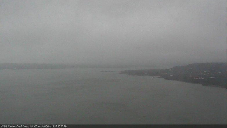 Lake Travis webcam, December 26, 2018 11:35 AM CT