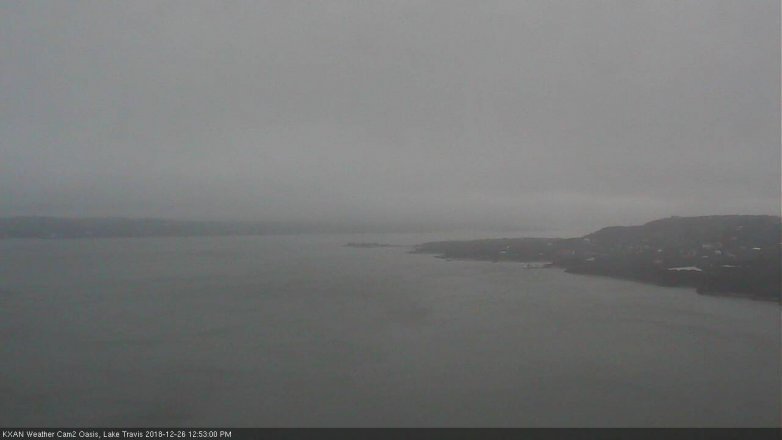 Lake Travis webcam, December 26, 2018 11:55 AM CT
