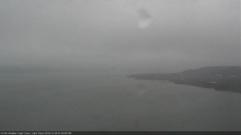 Lake Travis webcam, December 26, 2018 12:45 PM CT