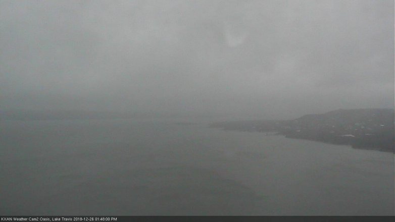 Lake Travis webcam, December 26, 2018 12:50 PM CT