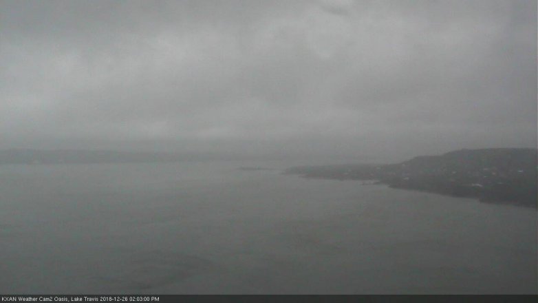 Lake Travis webcam, December 26, 2018 1:05 PM CT