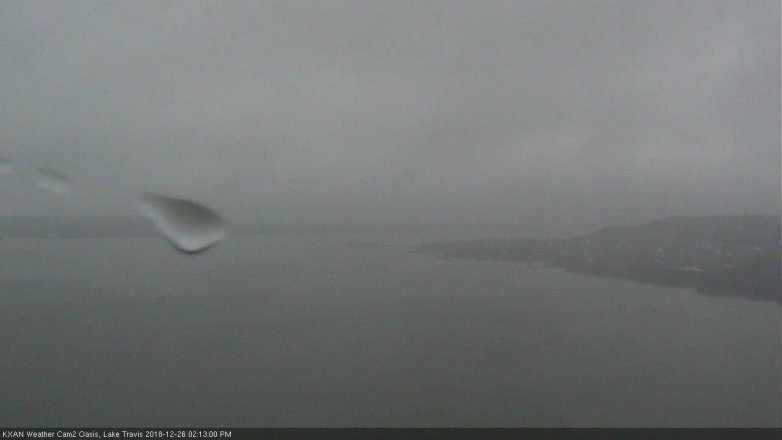 Lake Travis webcam, December 26, 2018 1:15 PM CT