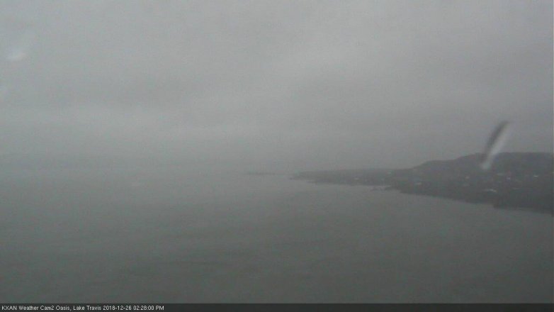 Lake Travis webcam, December 26, 2018 1:30 PM CT