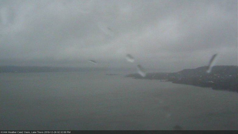 Lake Travis webcam, December 26, 2018 1:35 PM CT