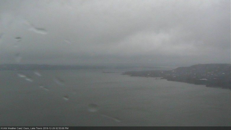 Lake Travis webcam, December 26, 2018 1:55 PM CT