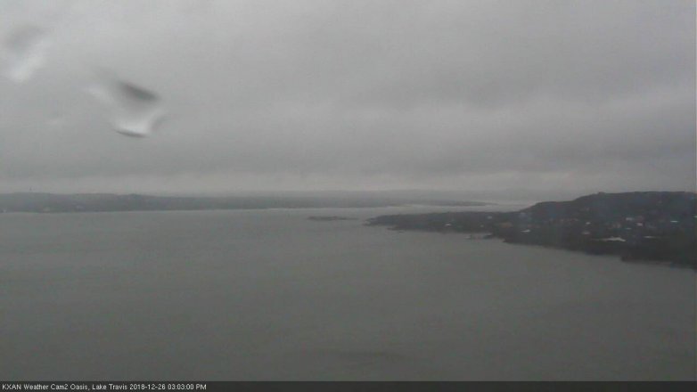 Lake Travis webcam, December 26, 2018 2:05 PM CT