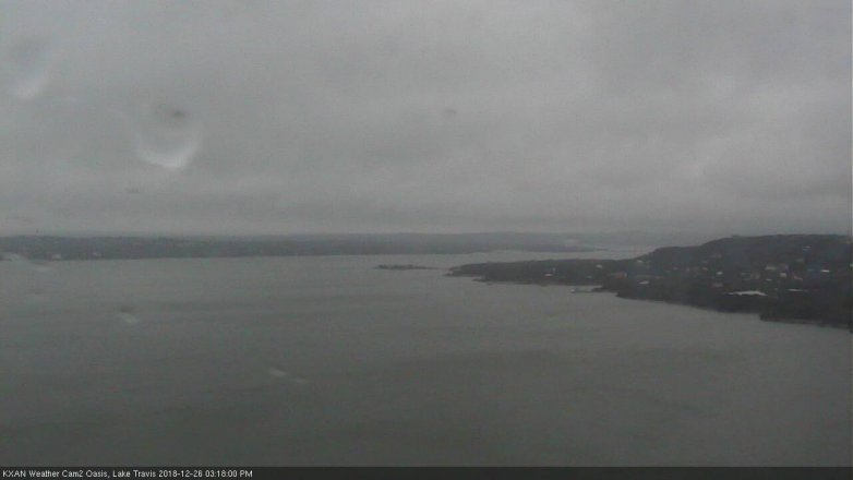 Lake Travis webcam, December 26, 2018 2:20 PM CT