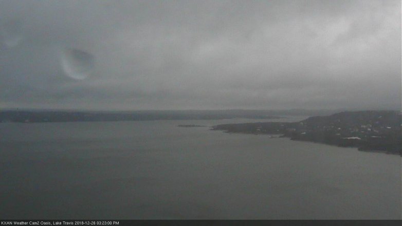 Lake Travis webcam, December 26, 2018 2:25 PM CT