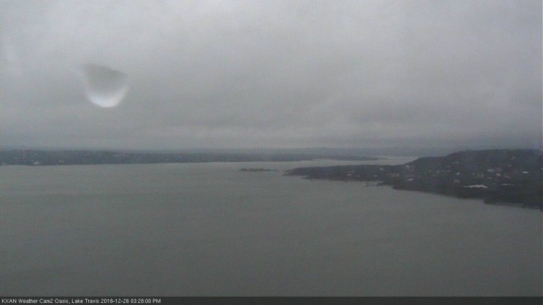 Lake Travis webcam, December 26, 2018 2:30 PM CT