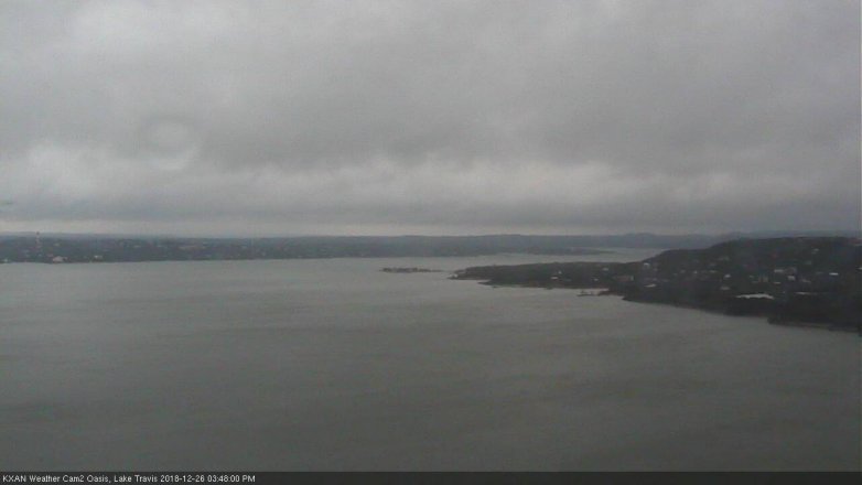 Lake Travis webcam, December 26, 2018 2:50 PM CT