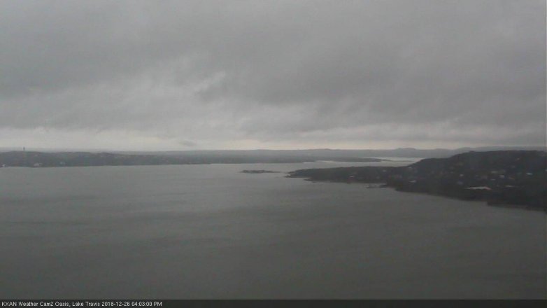 Lake Travis webcam, December 26, 2018 3:05 PM CT